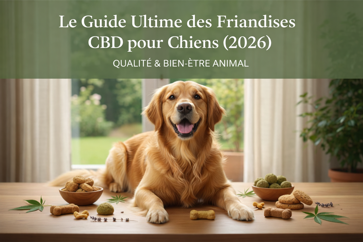 Le Guide Ultime des Friandises CBD pour Chiens (2026)