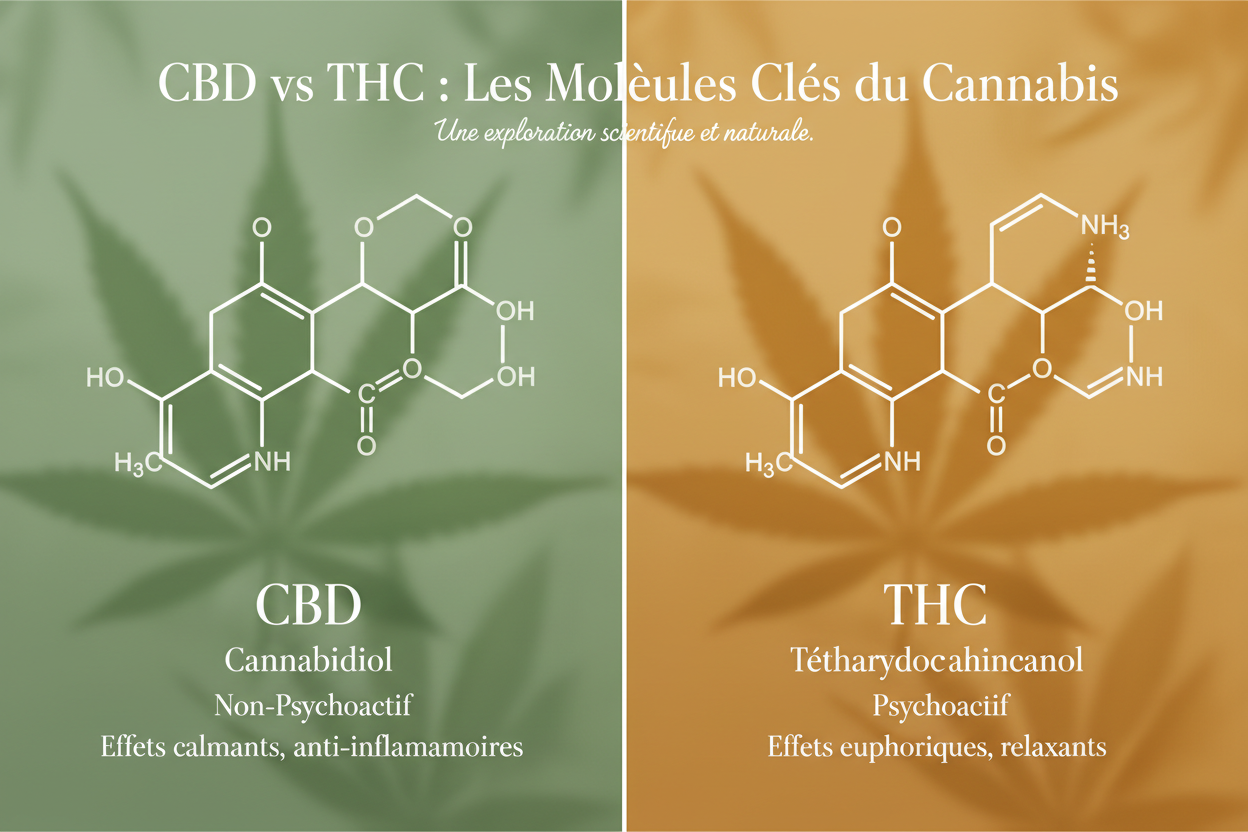 CBD vs THC : différences, réglementation et conduite en France