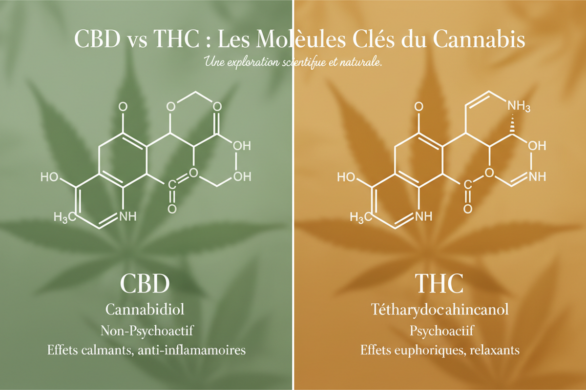 CBD vs THC : différences, réglementation et conduite en France