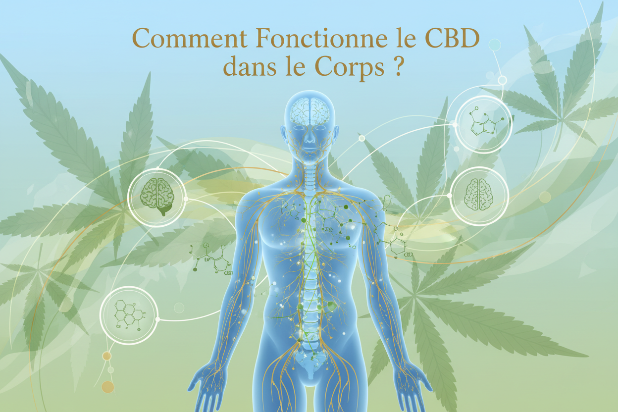Comment le CBD agit dans l'organisme : système endocannabinoïde et mécanismes étudiés