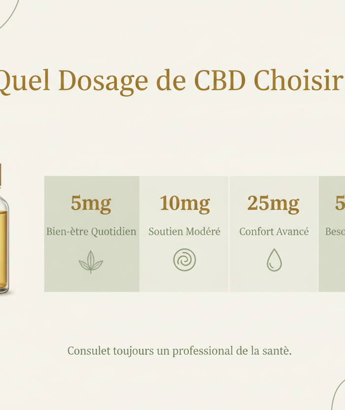 Quel Dosage de CBD Choisir ? Guide Complet 2026