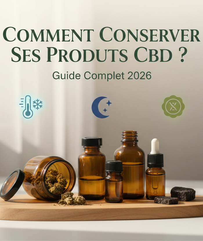 Comment Conserver Ses Produits CBD ? Guide Complet 2026