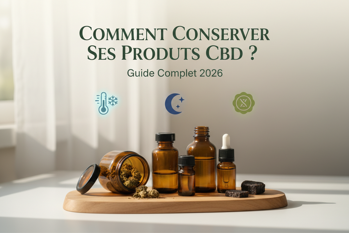 Comment Conserver Ses Produits CBD ? Guide Complet 2026