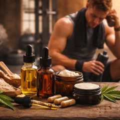 Produits CBD pour sport récupération musculaire et bien être sportif Herbeevor