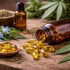 Capsules CBD faciles à prendre dosage précis effet constant quotidien Herbeevor