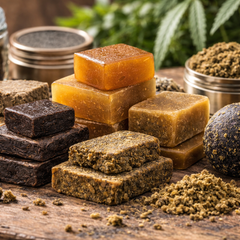 Résines CBN puissantes et hash spéciaux effets sommeil profond relaxation forte Herbeevor