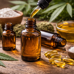 Huile CBD broad spectrum sans THC effet complet naturel riche en cannabinoïdes Herbeevor