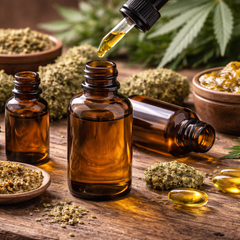 Huile CBD full spectrum riche en cannabinoïdes effet complet puissant naturel Herbeevor