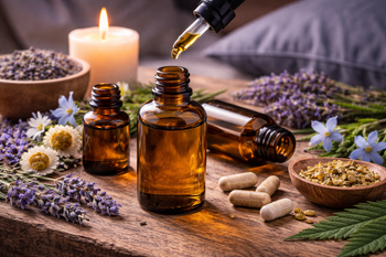 Huile CBD pour dormir effet rapide sommeil profond relaxation apaisante Herbeevor