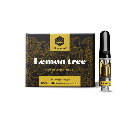 Cartouche Happease Lemon Tree et son emballage