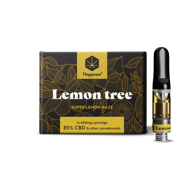 Cartouche Happease Lemon Tree et son emballage