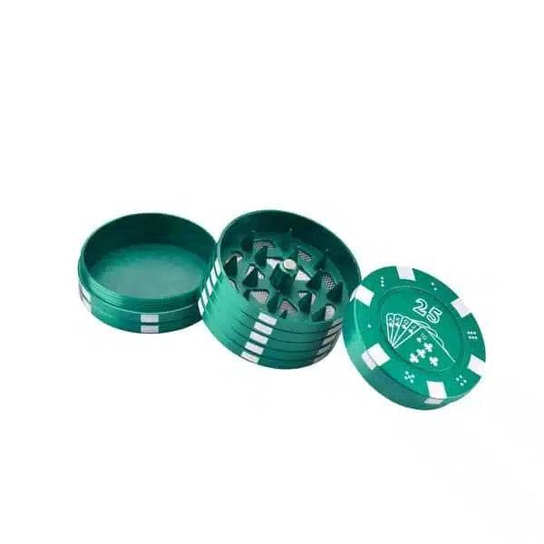 Aluminum Grinder 42mm - Poker