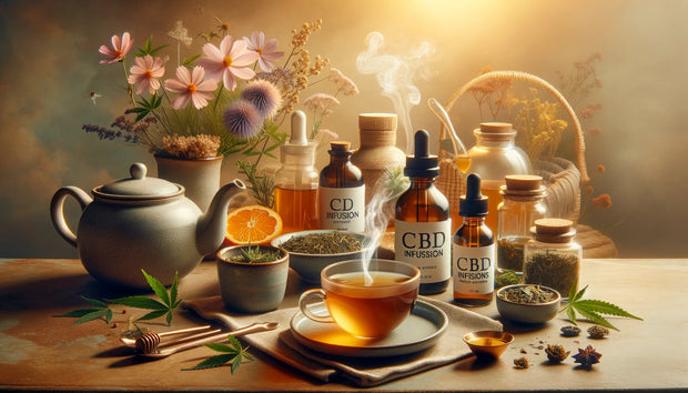 Banner image for: CBD infusion, tea and herbal tea