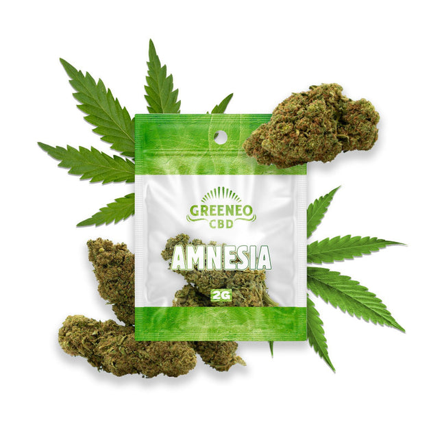Amnesia 13 % – Fleur CBD – Greeneo — 2 g