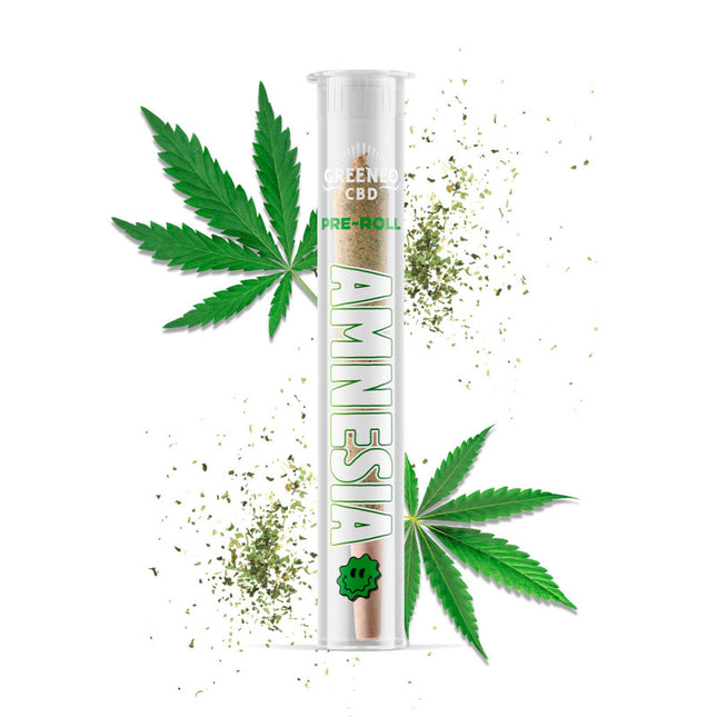 Amnesia – Pré-roll CBD – Greeneo — 1 pré-roll · 1 g
