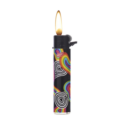 Briquet rond Psychedelic