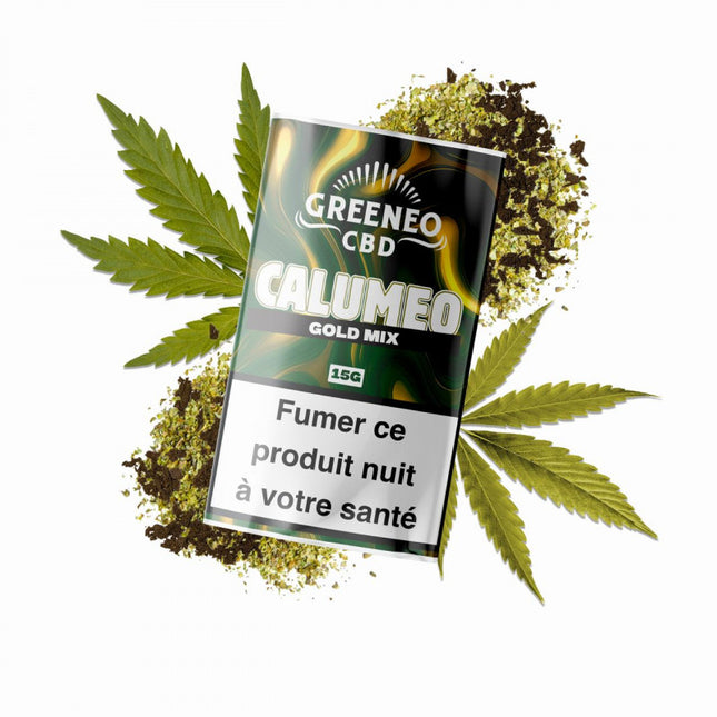 Calumeo Golden Mix – Fleurs et pollen CBD – 15 g – Greeneo — 15 g