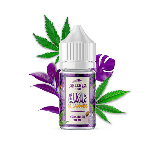 Elixir de Cannabis – Concentré DIY – 30 ml – Greeneo — 30 ml