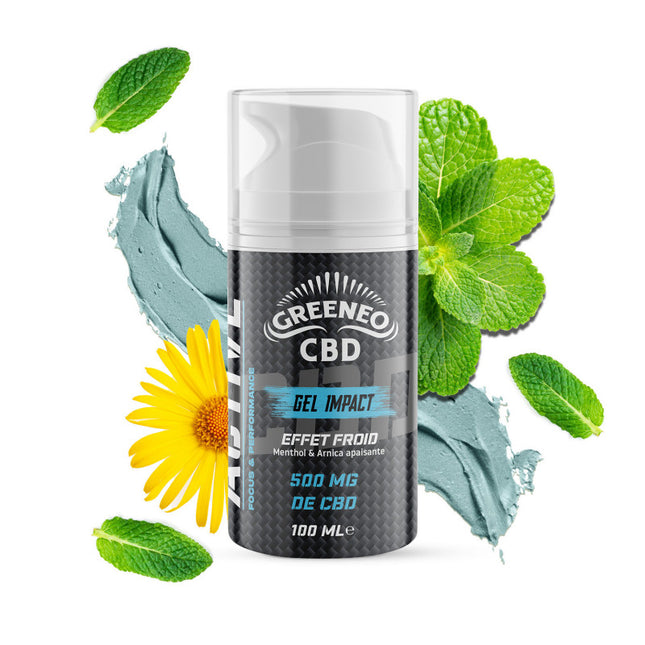 Gel Impact CBD 500 mg – 100 ml – Greeneo — 100 ml
