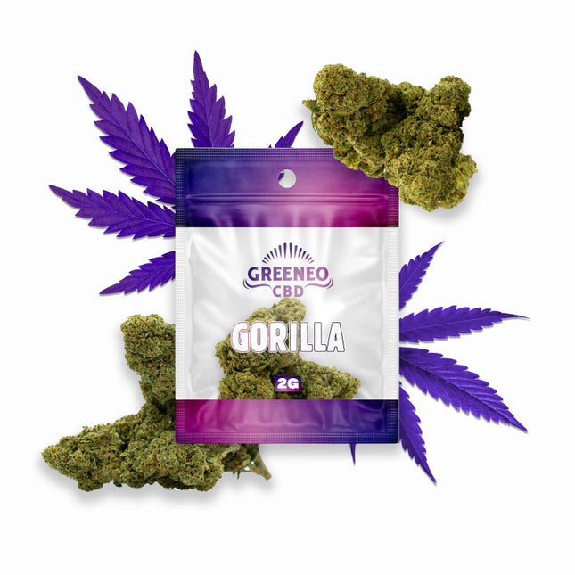 Gorilla 8 % – Fleur CBD – Greeneo — 2 g