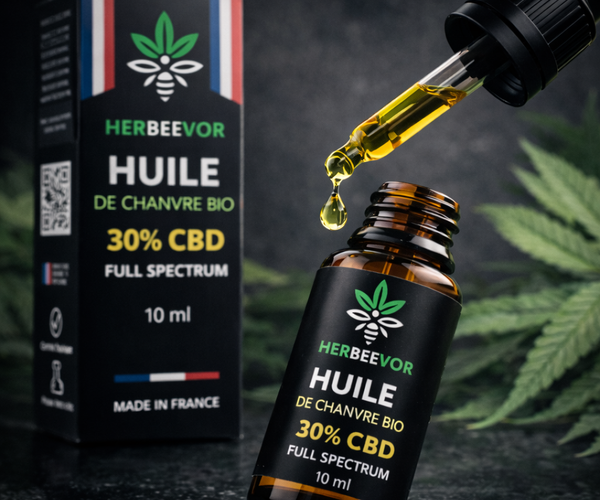 Full Spectrum Oil: 30% CBD - Fast Effects | Herbeevor