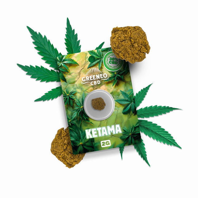 Ketama 35 % – Résine CBD – Greeneo — 2 g