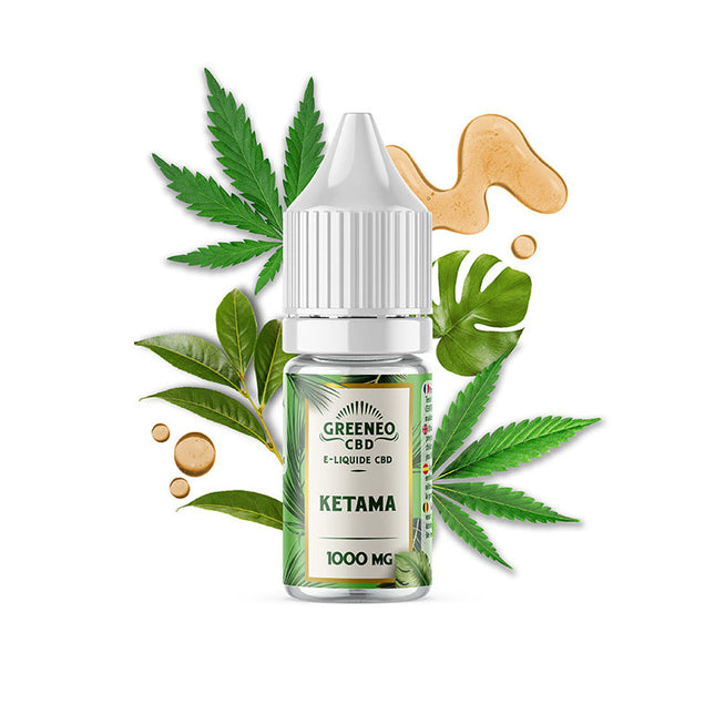 Ketama – E-liquide CBD – 10 ml – Greeneo — 100 mg
