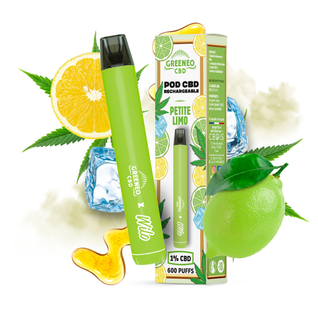 Pod rechargeable La Petite Limo – Wilo × Greeneo — Kit + 1 cartouche