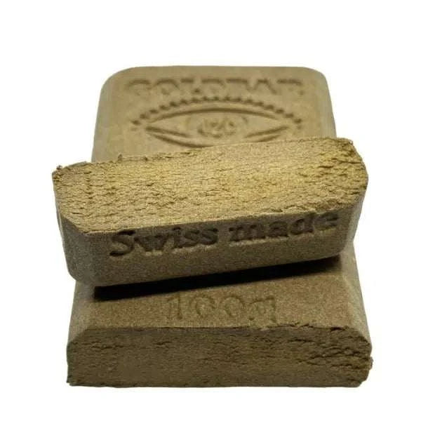 Résine CBD Cherry Wine GoldBar 420, fabriquée en Suisse avec une texture douce et un arôme fruité. Produit de qualité premium disponible sur Herbeevor.