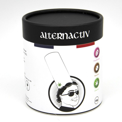 Alternactiv – Natural raspberry, hazelnut &amp; hemp infusion (30 g) – Nicotine-free substitute