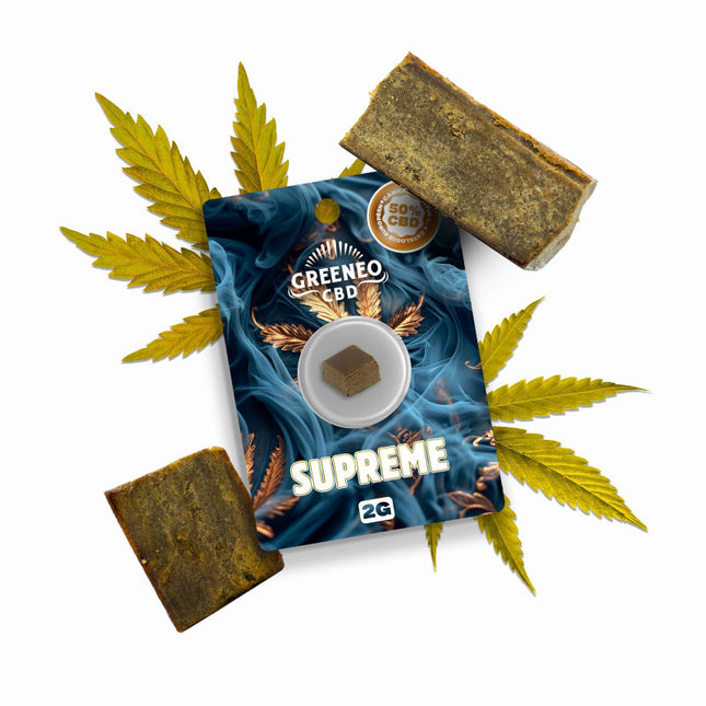 Suprême 50 % – Résine CBD – Greeneo — 2 g