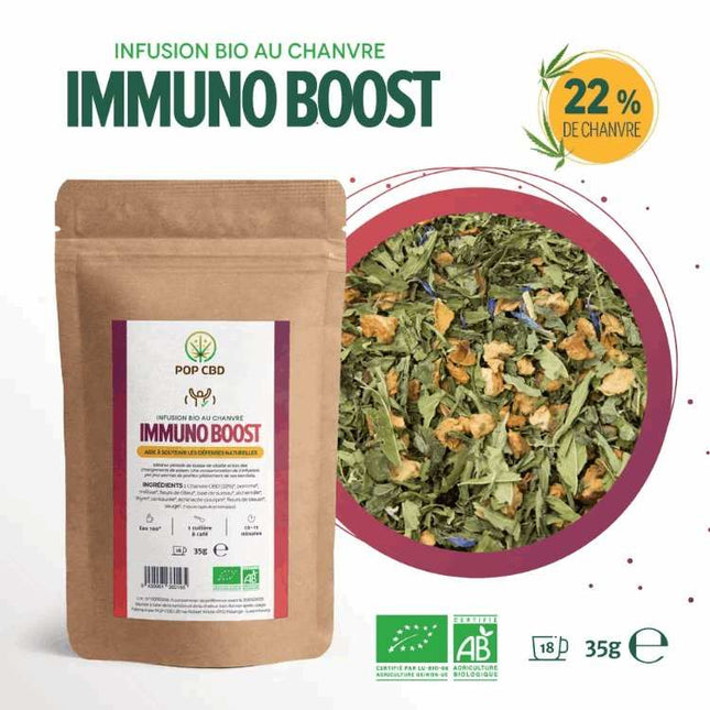 Tisane Bio Immuno Boost - POPCBD - HerBeevor