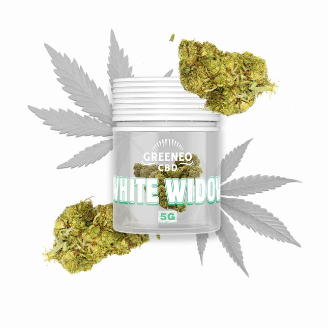 White Widow 11 % – Fleur CBD – Greeneo — 5 g